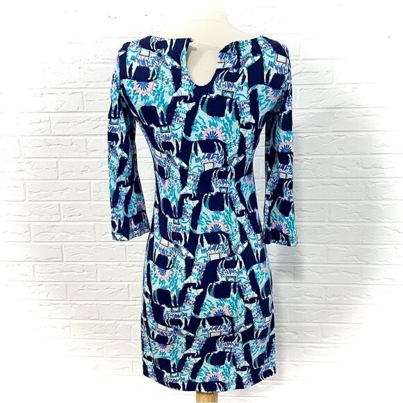 Lilly Pulitzer Alpaca My Bags Printed Dress Size XXS - Picture 4 of 8